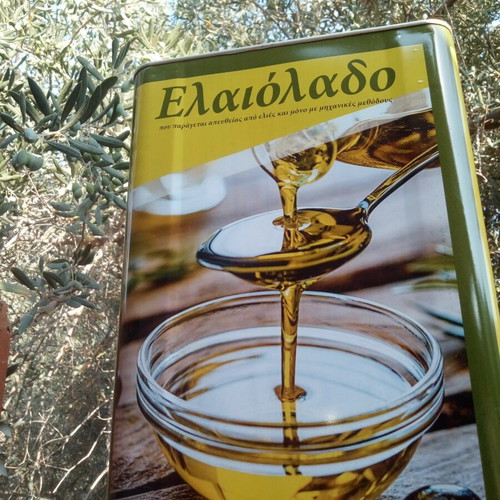 Olive oil new, 17 kg container