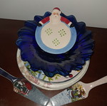 Christmas Plates like new, assorted set