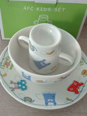 Kids feeding set new