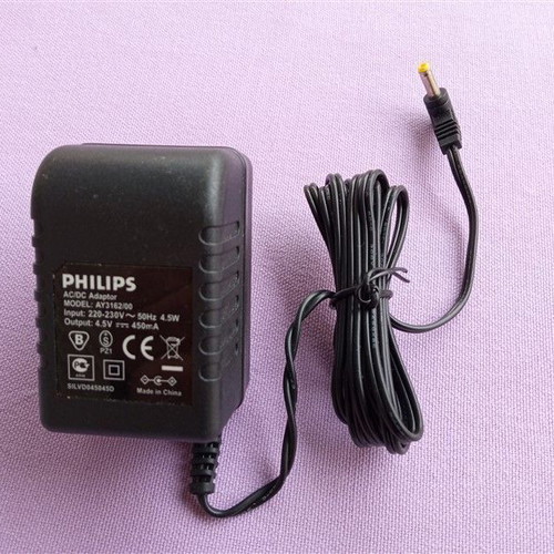 Μετασχηματιστής τροφοδοσίας Philips 4.5v 450ma AY3162 / 00 μεταχειρισμένος