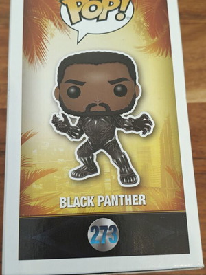 Funko Pop! Marvel Black Panther #273 figure used with box
