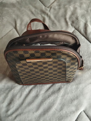 Shoulder bag new, black and brown
