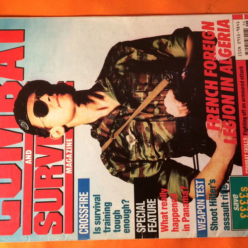 Combat and Survival UK magazines used, 1990s edition