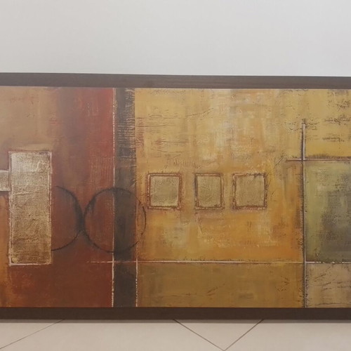 Painting like new, dimensions 1.46×0.78