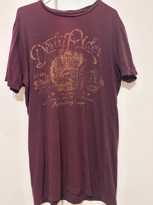Staff T-shirt size S like new, red