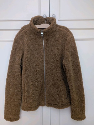 H&M Brown Shearling Jacket Size M Used