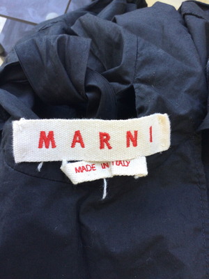 Marni пеплум блуза Малка