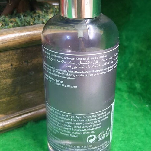 The Body Shop White Musk Chiffon Sheer body mist used