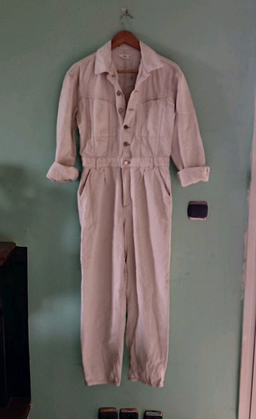 Mango denim jumpsuit size medium