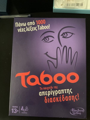 Taboo board game