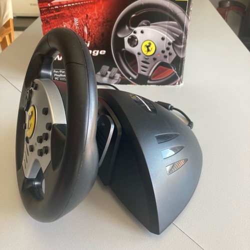Thrustmaster Ferrari Challenge Wheel used with box for PC and PS3