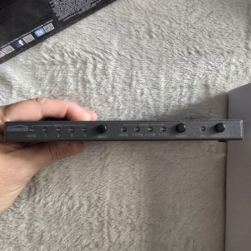 Marmitek 621 UHD 2.0 HDMI switch 4K 4 in 1 out