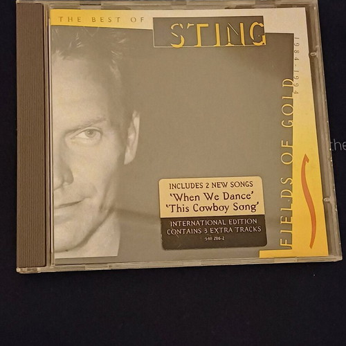 Sting Fields Of Gold The Best Of 1984-1994 CD like new