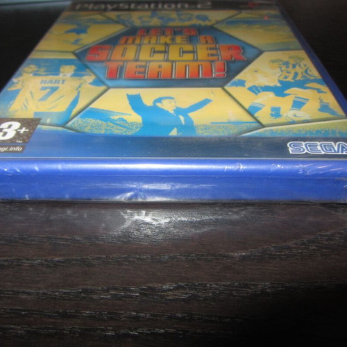 Sega Let's Make a Soccer Team Sony PS2 καινούργιο σφραγισμένο