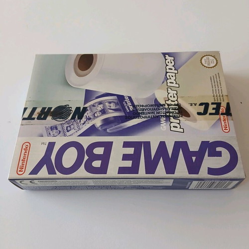 Gameboy print paper new, sealed by Nortec