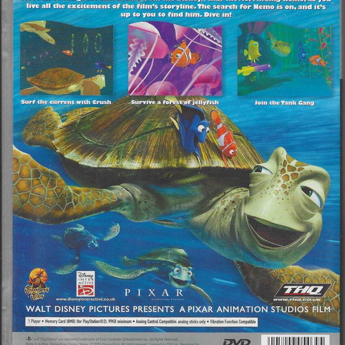 Finding Nemo PlayStation 2 game like new