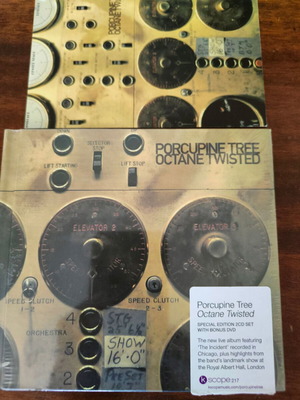 Porcupine Tree Octane Twisted live album 2CD + DVD new