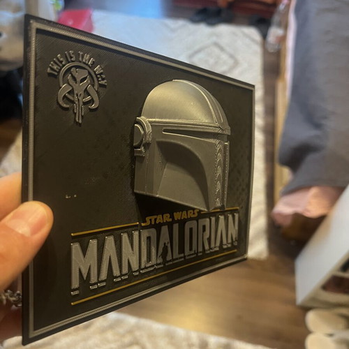 3D Mandalorian New collectible made with 3D printer