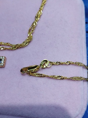 Cross necklace with chain new