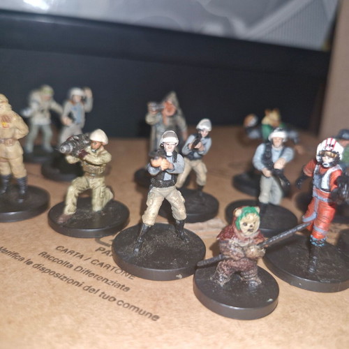Star Wars Vintage Miniatures Rebel Forces like new