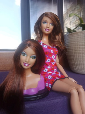 Barbie Sporty Fashionista like new, Swappin' Styles series