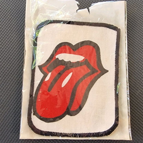 Vintage Rolling Stones cloth patch badge new, classic hard rock