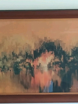 Painting used with unknown artist