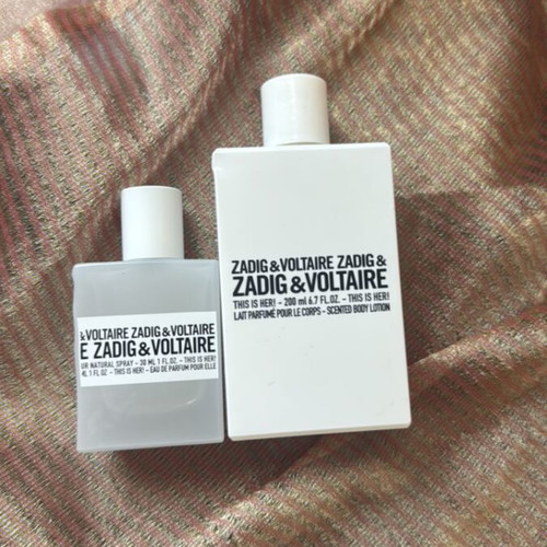 Zadig & Voltaire This Is Her perfume and body milk used