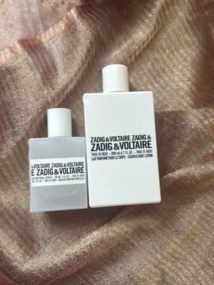 Zadig & Voltaire This Is Her perfume and body milk used