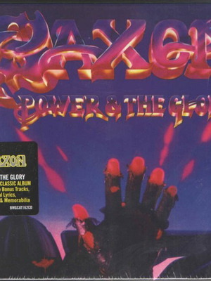 Saxon Power & The Glory Remastered Mediabook CD like new
