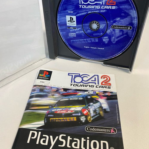 Jeu TOCA 2 Touring Cars Pour PlayStation 1 (PS1) - Version PAL - Très Bon État - Complet Avec Boîtier Et Notice