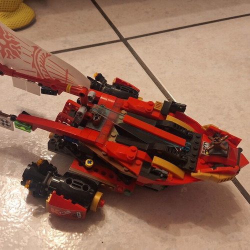 Lego Ninjago Land Bounty like new with upgrades