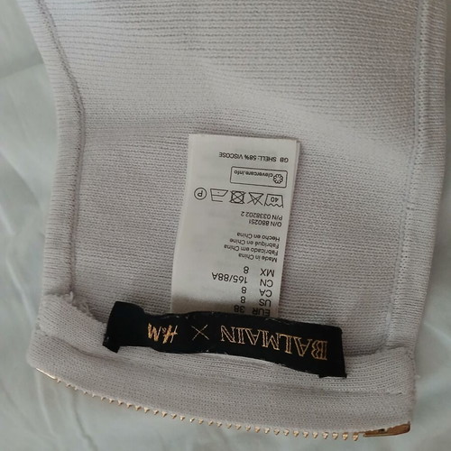 Balmain x HNM top white used