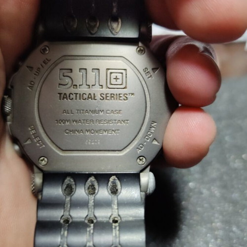 5.11 Tactical Series H.R.T watches used with digital and analog dial