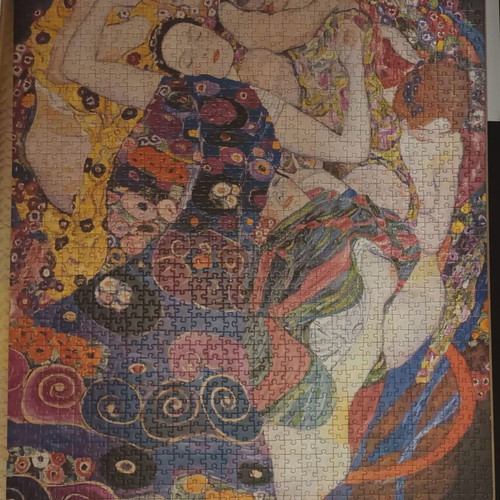 Puzzle The Virgin by Gustav Klimt new, 1,500 pieces, mounted on cardboard