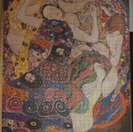 Puzzle The Virgin by Gustav Klimt new, 1,500 pieces, mounted on cardboard