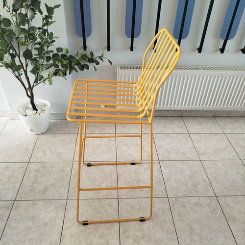 Stools like new, iron with backrest, pack of 20
