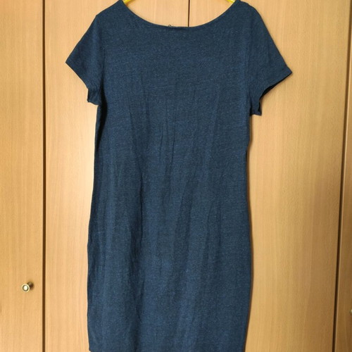 H&M women's short-sleeve dress like new with blue Pink Woman camisole gift