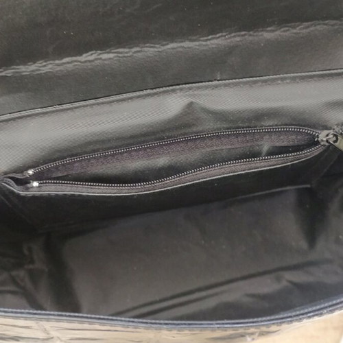 Women's black shoulder and hand bag used