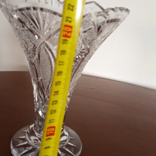 Crystal vase new with beautiful design