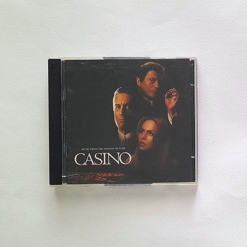Casino Soundtrack 2xCD used, rock genre