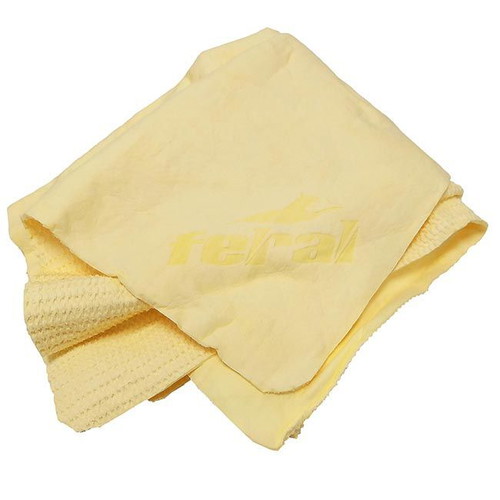 Feral synthetic chamois 43x32cm new