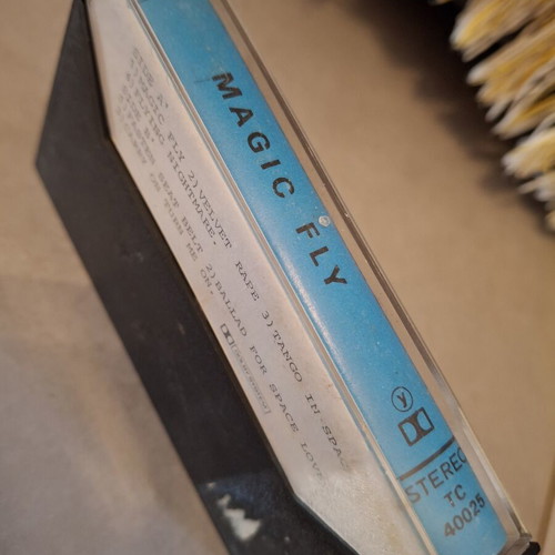 Space Magic Fly cassette tape used, electronic genre, 1977 vintage
