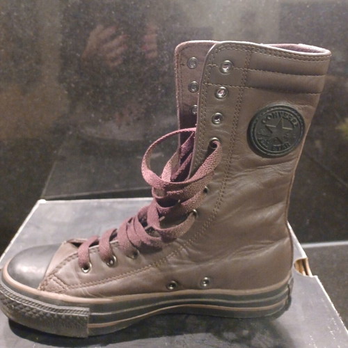 Converse All Star leather boots like new, size 36, brown
