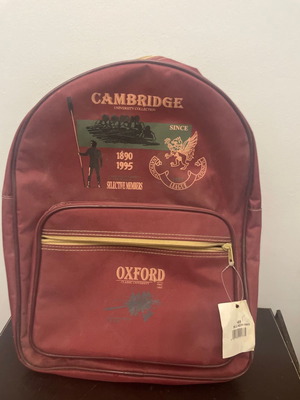 Cambridge τσάντα πλάτης καινούργια