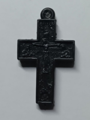 Black Staurodaki Amulet like new