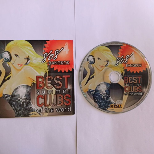 CD 808 Bangkok Best Summer Clubs of the World No4/4 used