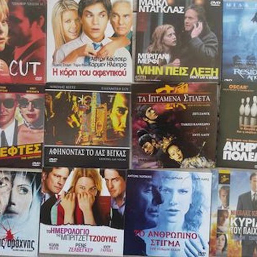 Foreign movies DVD like new, pack of 36