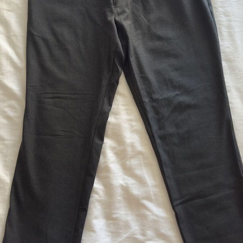 Lexton men's fabric pants large black used