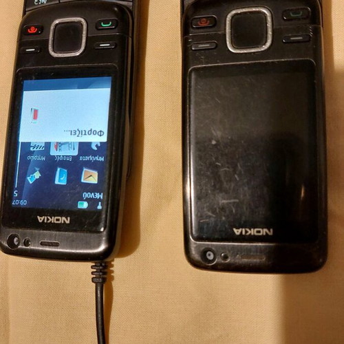 Nokia 6600i mobile phones used, pack of 2, with charger and accessories